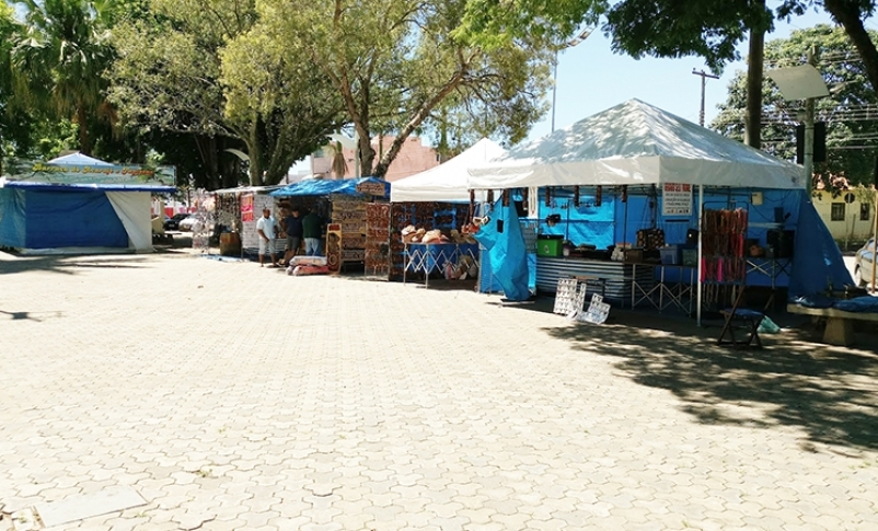 Feira do Artesanato na Praça da Matriz