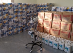 Santa Casa de Capão Bonito recebe doação de equipamento, álcool gel e material de consumo da empresa Suzano