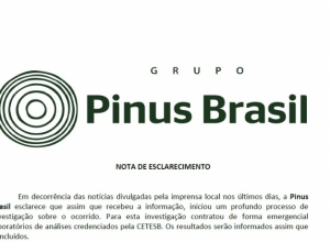 Nota de esclarecimento da Pinus Brasil